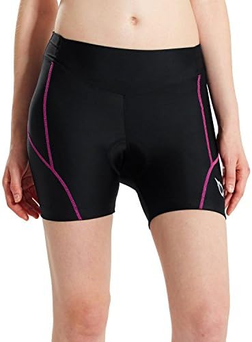 Women's Cycling Shorts Padded Bike Shorts Biking Bicycle Spin Underwear Gel UPF 50+