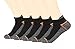 Kodal Copper Infused Ankle Socks with Tab Odor Free Moisture Wicking Low Cut Socks for Mens and Womens (5 Pairs, Size6-10)