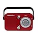 Studebaker SB2001 Portable AM/FM Radio (Red)