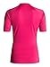 Roxy Women's Whole Hearted Short Sleeve Rash Guard, Cherry, Medium