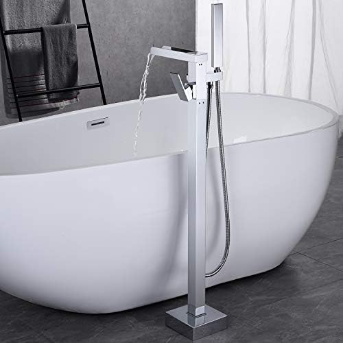Arputhy Rubinetto Vasca Da Bagno Freestanding Miscelatore Vasca Da Pavimento Rubinetti Bagno Con Doccia Portatile Cromo Fai Da Te Attrezzature Per Cucine E Bagni Nsb Group Com