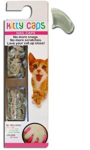Kitty Caps Nails Size:Large Color:Clear