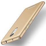 Xiaomi Redmi Note 3 Pro Special Edition case, Heyqie(TM) Thin 360 Full Body Coverage Protective PC Back Phone Cover Case For Xiaomi Redmi Note 3 Pro Prime Special Edition 152 mm - Gold