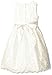 American Princess Girls' All Over Embroidered Dress