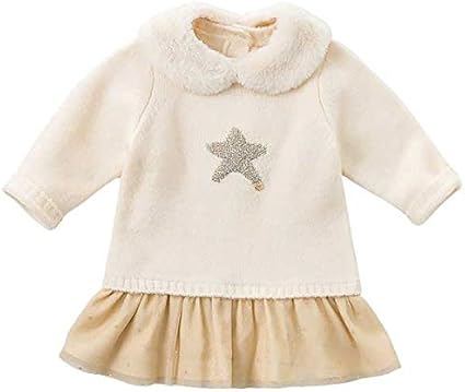 Amazon Co Jp 長袖 ワンピース セーター ミニスカート 子供服 キッズ ベビー 冬 Aライン Db デイブ ベラ ベビー マタニティ