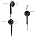 Bluetooth Headphones In Ear Wireless Earbuds 4.1 Magnetic Sweatproof Stereo Bluetooth Earphones for Sports With Mic,Upgraded 7 Hours Play Time, Secure Fit, Noise Cancelling (Black)