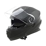TCT-MT Helmets DOT Dual Visor Sun Shield Modular