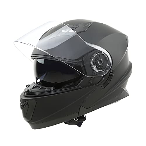 TCT-MT Helmets DOT Dual Visor Sun Shield Modular