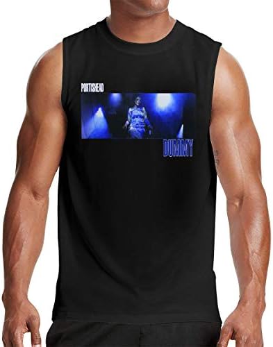 Mans Portishead Dummy Summer Music Band Sleeveless T-Shirt