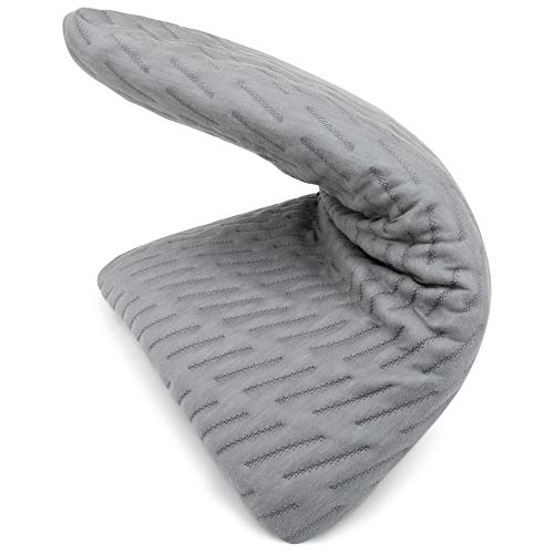 BLISSBURY Stomach Sleeping Pillow Thin 2.6Inch Memory Foam Pillow