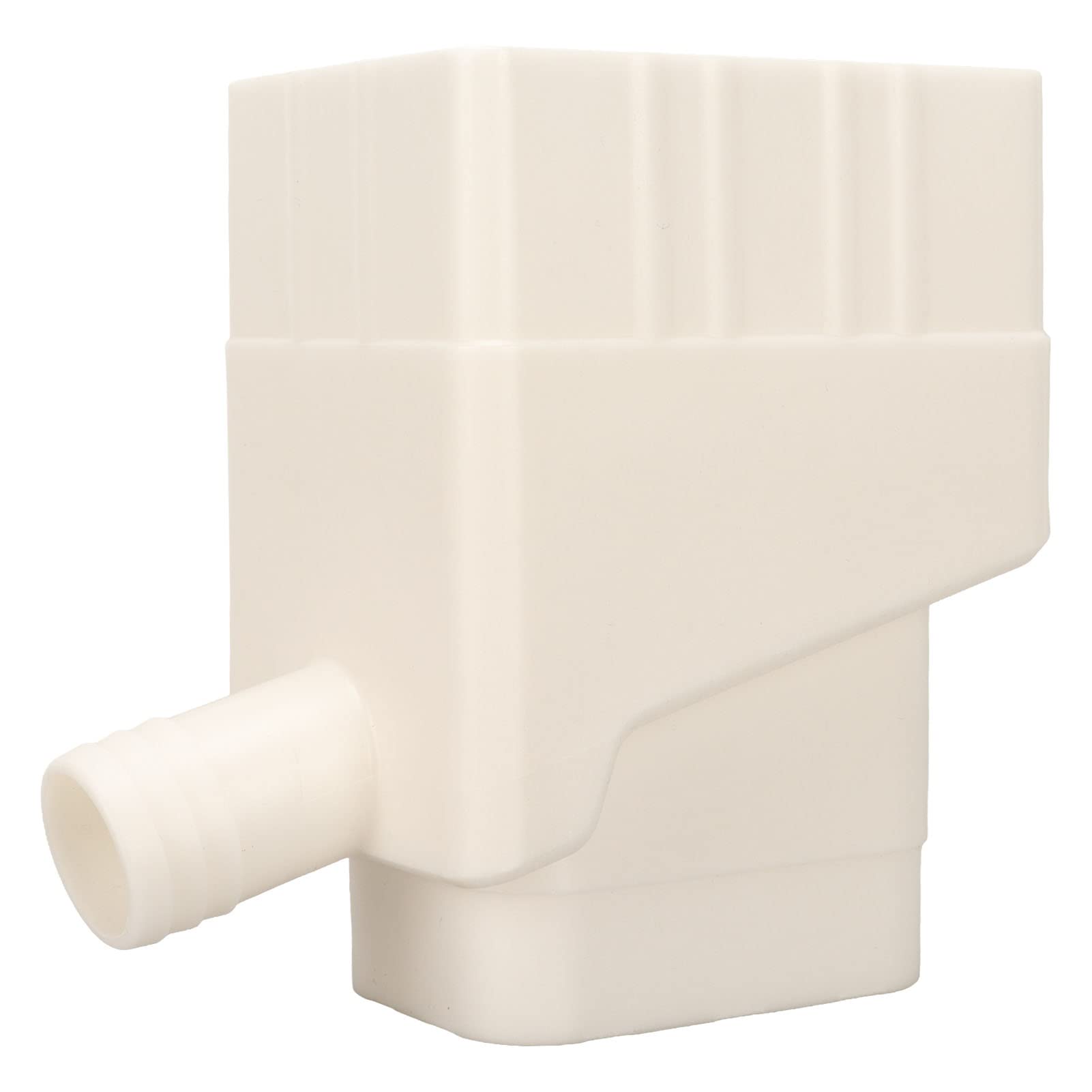 DAGT Water Diverter System, 40 Inch Reusable Rectangular Rainwater Collection System for Lawn Watering (White)