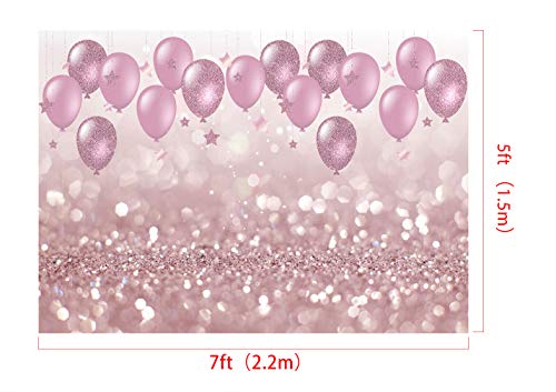Kate-7x5ft-Bokeh-Photo-Backdrop-Pink-Balloons-Shining-Glitter-Party-Decoration-Party-Decoration-Background