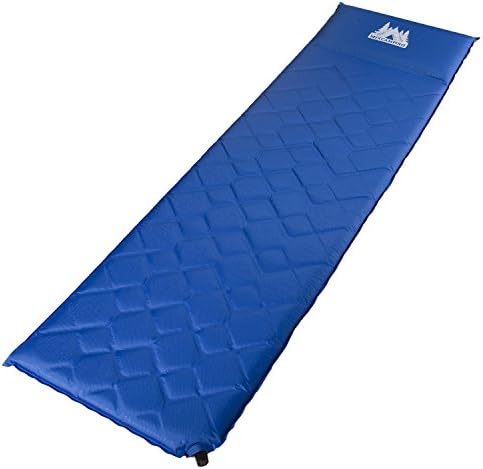 Self Inflating Sleeping Pad - High Insulation Foam Lightweight Camping Mattress for Backpacking and Hiking