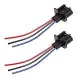PartsSquare 2 x 9008 H13 Male Headlight Repair Wiring Socket Extension Harness