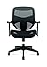 basyx by HON High Back Task Chair - Mesh Back Office Chair for Computer Desk, Black (HVL534)