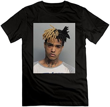 Nothea Love Story Xxxtentacion Leisure Digital Printing Shirt for Man Black