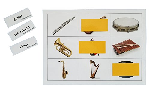 Keeping busy musical instruments picture bingo dementia…