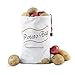 Potato & Onion Sprout-Free Vegetable Storage Bags - White