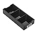 J JACKCUBE DESIGN JackCubeDesign Carbon Fiber Business Card Organizer Coupon Holder Name Card Organizer Name Card Holder With Removable Divider For Desk(4.29 x 1.76 x 9.75 inches)- :MK171