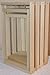 Amish Wares Small Miniature Sized Poplar Crates, Handmade, Set of 3