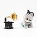 Odoria 1/12 Miniature Gramophone Record Player Dollhouse Decoration Accessories