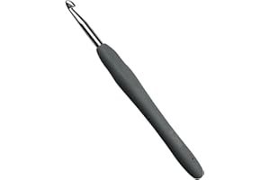 Mdoker Size J/10(6mm) Crochet Hook,Extra Long Crochet Hooks for Arthritic Hands,Ergonomic Grip Soft Handles for Beginners and Experiecced Crochet Lover,Comfortable/Easy to Use