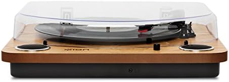 ion audio max lp conversion turntable with stereo speakers