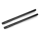 SmallRig 15mm Camera Rods (10 Inch) for 15mm Rail Rod Support System, 15mm Rod Clamps, 15mm Rod Counter Weight, 15mm Matte Box, 15mm Shoulder Pad, 15mm Lens Supports - 1052