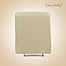 Easy-Going Recliner Stretch Sofa Slipcover Sofa Cover 4-Pieces Furniture Protector Couch Soft with Elastic Bottom, Spandex Jacquard Fabric Small Checks(Recliner,Ivory
