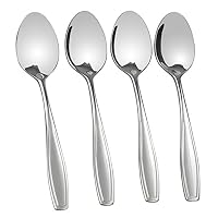 Pekky Stainless Steel Dessert Spoon Set, 12 Pieces