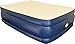 Airtek Full Foundation Series Raised Air Mattress Airbed with Built in Memory Foam Topper, high-end Giga Valve for Ultra Fast deflation, Extra Thick 2ABF04006
