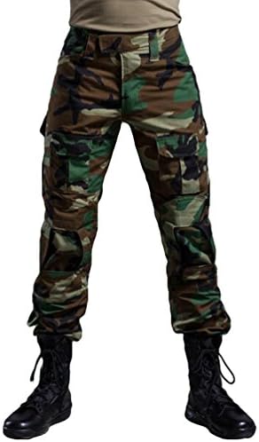 YuanDian Mens Tactical Camo Frog Uniform Sets Military Camouflage Long Sleeve Shirts + Multicam Combat Pants Airsoft Hiking Hunting Camping Outdoor Clothing