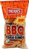 Herr's BBQ Pork Rinds 1.25 Oz Bags (24 Pack)