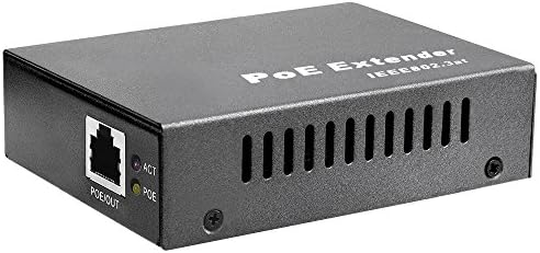 BV-Tech Single Port Gigabit POE+ Extender - Extend 330ft (100m) - 802.3af/at - POE-RP101G