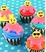 CakeSupplyShop Emoji Edible Sugar Decorations for Cakes and Cupcakes 16 count
