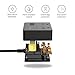 NTONPOWER Power Strip with USB Ports, 3 ft Indoor Small Extension Cord with Multiple outlets, Portable Desktop Charging Station, Cube Square Power Strip for Home Office, Travel, Dorm Room Essentials