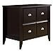 Sauder 408924 Shoal Creek Lateral File, L: 34.80' x W: 21.61' x H: 30.51', Jamocha Wood finish