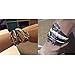 2PCS Nautical Bracelets for Women Navy Rudder Anchor Braided Weave Leather Rope Leisure Bracelet Style Collection BLUETOP