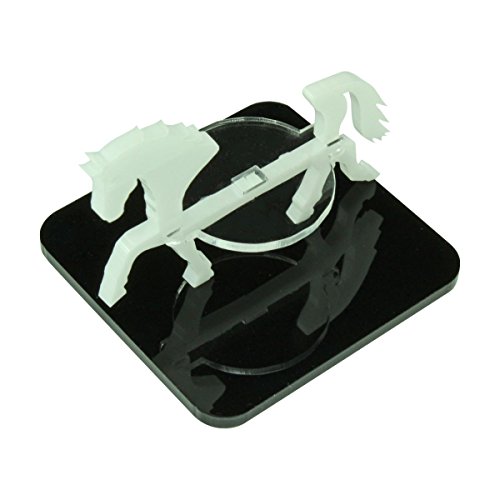 Horse, Character Mount Marker, White, 2x2 inch Base (1)