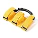 JeCar Roll Bar Grab Handles Grip Handle for Jeep Wrangler CJ YJ TJ JK JK JL JLU JT Sports Sahara Freedom Rubicon & Unlimited 1955-2020 4Pcs (Yellow)