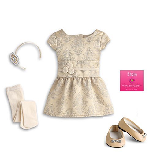 American Girl Brocade Holiday Dress for Dolls - MY AG 2013 (Doll Not Included)