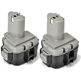 ExpertPower 2 x 12v 3000mAh NiMh Extended Battery for Makita 1233 1234 1235 1235B 1235F 192696-2 192698-8 192698-A 193138-9 193157-5