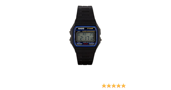 Casio F-91W : Amazon.nl: Kleding, schoenen \u0026 sieraden