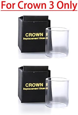 2pcs Authentic Ḡlass Tube For Úwell Ćrown 3 ŧanķ Only