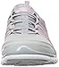 Skechers Sport Women's Gratis Enticing Fashion Sneaker, Gray/Neon Pink, 7.5 M US