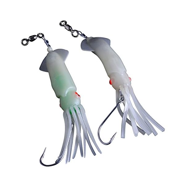 SALE-DrFish-Saltwater-Fishing-Lure-Trolling-Squid-Offshore-Bait-Teaser-6-Built-in-LED-Light-Mahi-Tuna-Sails-Wahoo-Marlin