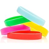 BlizeTec Mosquito Repellent Bracelet: All Natural Non-Deet Wristband with Glow in the Dark Function (5 Pack)