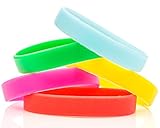 BlizeTec Mosquito Repellent Bracelet: All Natural Non-Deet Wristband with Glow in the Dark Function (5 Pcs)