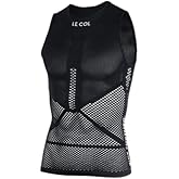 LE COL Unisex Pro Mesh Sleeveless Base Layer | Breathable Cycling Undershirt | Light, Quick Dry, Snug Fit | XS - L