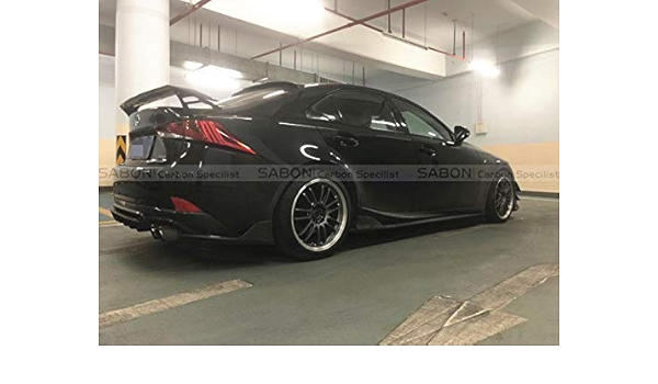 Amazon Com For 2017 Lexus Is300 Isf Carbon Fiber Rear Gt Wing Spoiler Rcf Style Automotive